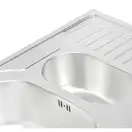 Кухонна мийка Qtap 7850-B Satin 0,8 мм (QT7850BSAT08) (QT7850BSAT08) фото 6 Aquada.com.ua