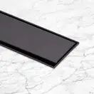 Трап лінійний Qtap Dry Tile304-900MBLA з нержавіючою решіткою 900х70 (QTDRY304900MBLA) фото 8 Aquada.com.ua