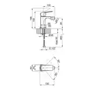 Змішувач для біде Qtap Lodenice 2030101C (QTLOD2030101C) фото 2 Aquada.com.ua