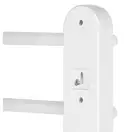 Сушарка рушників електрична Qtap Presto 11115R WHI (QTPREWHI11115R) фото 5 Aquada.com.ua