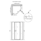 Душова кабіна Qtap Scorpio CRM10995-AC6 Clear (SCOCRM10995AC6) фото 2 Aquada.com.ua
