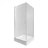 Набір Qtap душова кабіна Aquarius CRM1099SC6 Clear + піддон Unisquare 309915 (AQUACRM1099SC6UNIS309915)