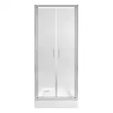 Набір Qtap двері в нішу Gemini CRM209.C6 + піддон Unisquare 309915 (GEMCRM209C6UNIS309915)