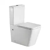 Унітаз-компакт Qtap Tern безобідковий з сидінням Soft-close QT17222093ARW