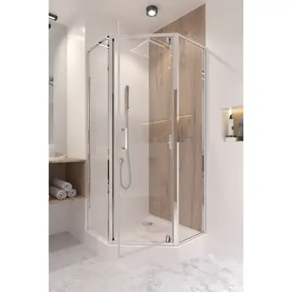 Душова кабіна Qtap Leo CRM10995-AC6 Clear (LEOCRM10995AC6) фото 9 Aquada.com.ua