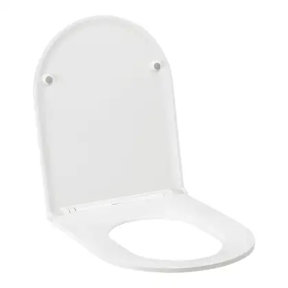 Унітаз підвісний Qtap Aries безобідковий з сідінням Slim Soft-close QT0333063ERW (QT0333063ERW) фото 7 Aquada.com.ua