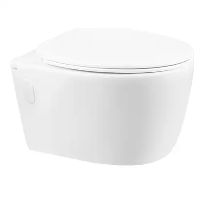 Унітаз підвісний Qtap Leo безобідковий з сидінням Slim Soft-close QT11331002ERW (QT11331002ERW) фото 1 Aquada.com.ua