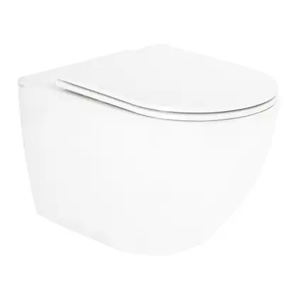 Унітаз підвісний Qtap Robin безобідковий з сидінням Slim Soft-close QT13332141ERW (QT13332141ERW) фото 1 Aquada.com.ua Унітаз підвісний Qtap Robin безобідковий з сидінням Slim Soft-close QT13332141ERW (QT13332141ERW) фото 1 Aquada.com.ua