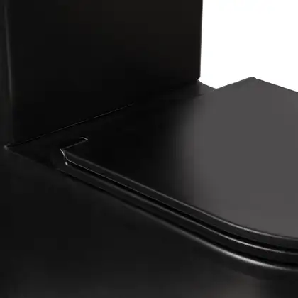Унітаз-компакт Qtap Scorpio безобідковий з сидінням Soft-close QT14222125ARMB (QT14222125ARMB) фото 12 Aquada.com.ua
