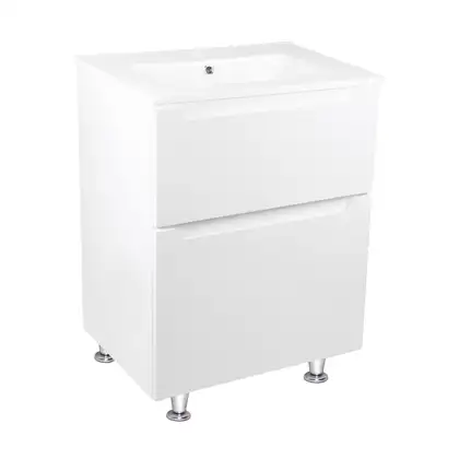 Тумба підлогова з умивальником Qtap Scorpio QT1471TNВ6013060CW (QT1471TNВ6013060CW) фото 1 Aquada.com.ua