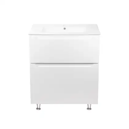 Тумба підлогова з умивальником Qtap Scorpio QT1471TNВ7013070CW (QT1471TNВ7013070CW) фото 4 Aquada.com.ua