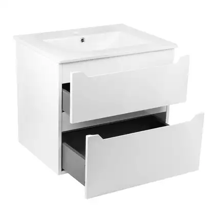 Тумба підвісна з умивальником Qtap Scorpio QT1472TPВ7013070CW (QT1472TPВ7013070CW) фото 3 Aquada.com.ua