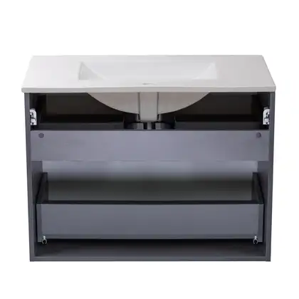 Тумба підвісна з умивальником Qtap Scorpio QT1472TPВ8023080CG (QT1472TPВ8023080CG) фото 12 Aquada.com.ua