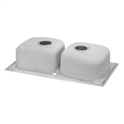 Кухонна мийка Qtap 7843-B Micro Decor 0,8 мм (QT7843BMICDEC08) (QT7843BMICDEC08) фото 5 Aquada.com.ua