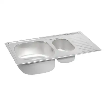 Кухонна мийка Qtap 7850-B Satin 0,8 мм (QT7850BSAT08) (QT7850BSAT08) фото 4 Aquada.com.ua