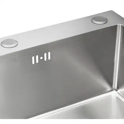 Набір 4 в 1 Qtap кухонна мийка D6045 Satin + змішувач + сушарка + дозатор для миючого засобу (QTD6045SET) фото 3 Aquada.com.ua