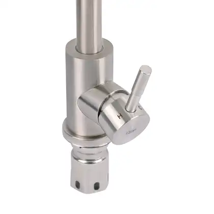 Набір 4 в 1 Qtap кухонна мийка D6045 Satin + змішувач + сушарка + дозатор для миючого засобу (QTD6045SET) фото 6 Aquada.com.ua