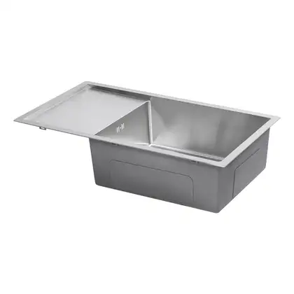 Кухонна мийка Qtap D7844 Satin 3.0/1.2 мм (QTD784412) (QTD784412) фото 4 Aquada.com.ua