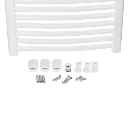Сушарка рушників водяна Qtap Evia (WHI) P15 800x500 HY (QTEVIAWHIP15800500HY) фото 10 Aquada.com.ua