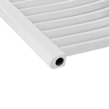 Сушарка рушників водяна Qtap Evia (WHI) P15 800x500 HY (QTEVIAWHIP15800500HY) фото 6 Aquada.com.ua