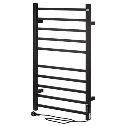 Сушарка рушників електрична Qtap Evia 11121S BLA (QTEVIBLA11121S) фото 3 Aquada.com.ua