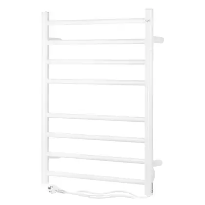 Сушарка рушників електрична Qtap Evia 11112R WHI (QTEVIWHI11112R) фото 3 Aquada.com.ua
