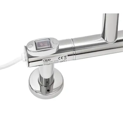 Сушарка рушників електрична Qtap Glide 11108R CRM (QTGLICRM11108R) фото 5 Aquada.com.ua
