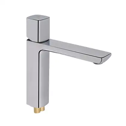 Змішувач для раковини Qtap Krychle 1852104C (QTKRL1852104C) фото 1 Aquada.com.ua
