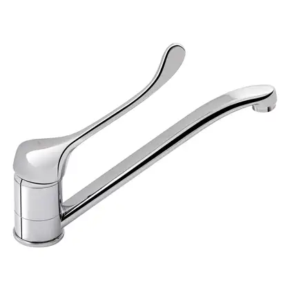 Змішувач для кухні Qtap Lek 1541H107KC (QTLEK1541H107KC) фото 1 Aquada.com.ua