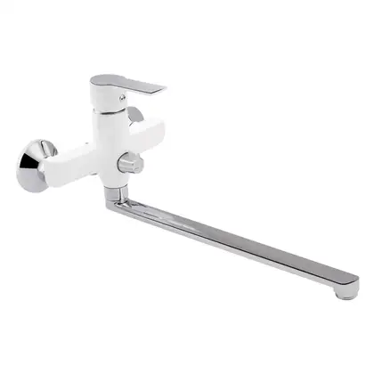 Змішувач для ванни Qtap Ustek 3216107GCW (QTUS3216107GCW) фото 1 Aquada.com.ua