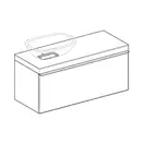 Тумба под накладную раковину, с одним выдвижным ящиком Geberit Citterio 1184 х 504 мм (500.561.JI.1) фото 2 Aquada.com.ua