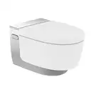 Подвесной унитаз-биде Geberit AquaClean Mera Classic (хром) (146.204.21.1) фото 1 Aquada.com.ua