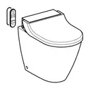 Напольный унитаз-биде Geberit AquaClean Tuma Comfort (стекло чёрное) (146.310.SJ.1) фото 10 Aquada.com.ua