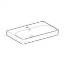 Раковина подвесная Geberit Smyle Square 75 х 48 х h16,5 см, с 1 отверстием под смеситель (500.249.01.1) фото 2 Aquada.com.ua