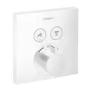 Душевая система скрытого монтажа с термостатом Hansgrohe (цвет - белый матовый) (15763700+01800180+26520700+28387700+26455700+28276700+26238700) фото 2 Aquada.com.ua