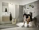 Лейка для душа Hansgrohe Pulsify Select EcoSmart (цвет - хром), 3 вида струи Relaxation (24111000) фото 5 Aquada.com.ua