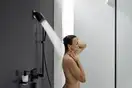 Верхний душ Ø 105 мм Hansgrohe Pulsify EcoSmart Green, 1 вид струи (цвет - чёрный матовый) (24132670) фото 2 Aquada.com.ua