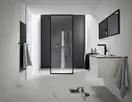 Верхний душ Ø 105 мм Hansgrohe Pulsify EcoSmart Green, 1 вид струи (цвет - чёрный матовый) (24132670) фото 3 Aquada.com.ua