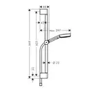 Душевой гарнитур Hansgrohe Pulsify (цвет - хром), 3 вида струи Relaxation (24160000) фото 5 Aquada.com.ua
