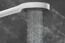 Лейка для душа Hansgrohe Rainfinity EcoSmart (цвет - белый матовый/чёрный), 3 вида струи (26865700) фото 3 Aquada.com.ua