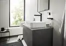 Дозатор для жидкого мыла Hansgrohe AddStoris, чёрный матовый/стекло матовое (41745670) фото 12 Aquada.com.ua