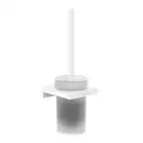 Ёршик подвесной Hansgrohe AddStoris, белый матовый/стекло матовое (41752700) фото 1 Aquada.com.ua