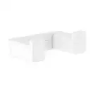 Крючок двойной Hansgrohe AddStoris, белый матовый (41755700) фото 1 Aquada.com.ua