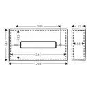 Диспенсер для салфеток Hansgrohe AddStoris, матовая бронза (41774140) фото 2 Aquada.com.ua