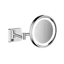 Зеркало косметическое с LED подсветкой Hansgrohe AddStoris, хром (41790000) фото 1 Aquada.com.ua