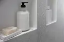 Настенная ниша со встроенной рамой Hansgrohe XtraStoris Original 30 x 30 x 10 см, белый матовый (56061700) фото 5 Aquada.com.ua