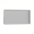 Настенная ниша со встроенной рамой Hansgrohe XtraStoris Original 30 x 60 x 10 см, нержавеющая сталь (56064800) фото 1 Aquada.com.ua