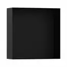 Ниша в стене с открытой рамой Hansgrohe XtraStoris Minimalistic 30 х 30 х 10 см, чёрный матовый (56073670) фото 1 Aquada.com.ua