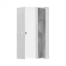Ниша в стене с дверцей под плитку Hansgrohe XtraStoris Rock 30 х 15 х 14 см, белый матовый (56088700) фото 1 Aquada.com.ua