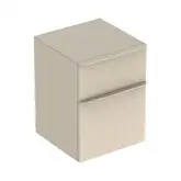 Шкафчик с двумя выдвижными ящиками 45 х 47 х h60 см Geberit Smyle Square (500.357.JL.1)